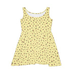 Tiny Floral Pattern Skater Dress